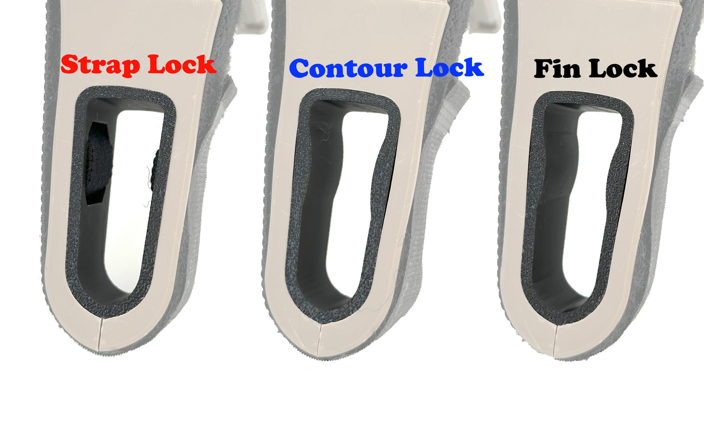 SBA3 Storage Plug Split Fix Insert Shape Maintainer Stealth Design - Strap Lock